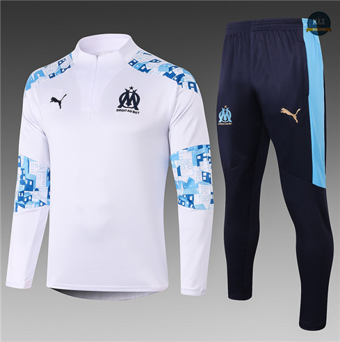 Max Survetement Enfant Marseille 2020/21 Blanc