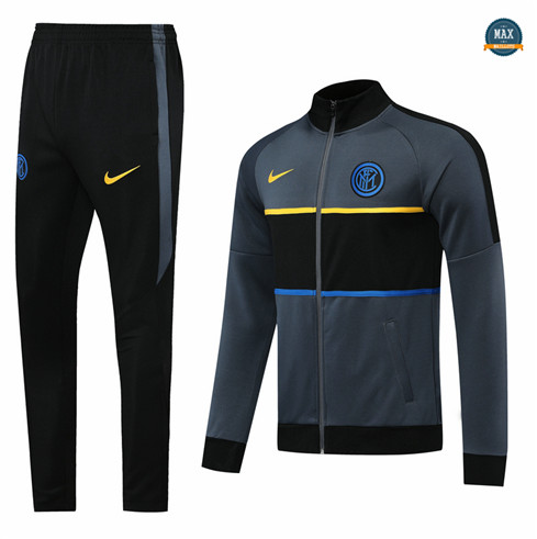 Max Veste Survetement Inter Milan 2020/21 Gris