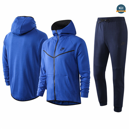 Max Veste Survetement - Sweat à capuche nike 2020/21 Bleu