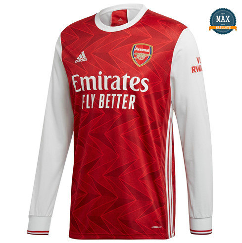 Max Maillot Arsenal Domicile Manche Longue 2020/21