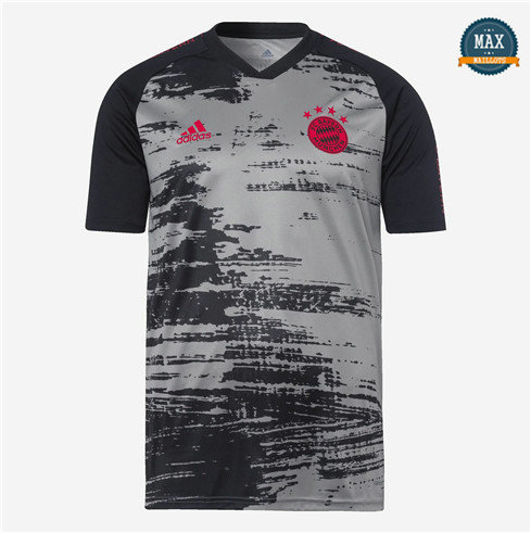 Max Maillots Bayern Munich pre-match training Noir 2020/21