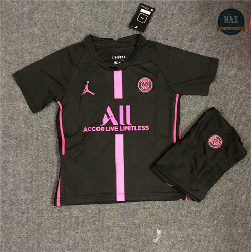 Max Maillots PSG Enfant Noir 2020/21