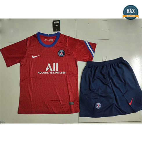 Max Maillot PSG Enfant Rouge 2020/21