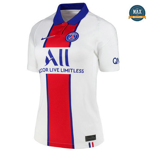 Max Maillot PSG Femme Exterieur 2020/21 2020/21