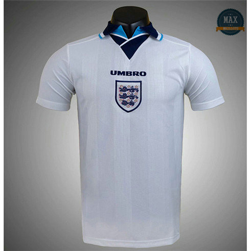 Max Maillots Retro Angleterre 1996 Domicile