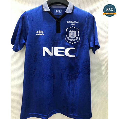 Max Maillots Retro Everton 1994-95 Domicile