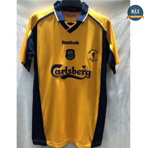 Max Maillots Retro Liverpool 2000-01 Exterieur