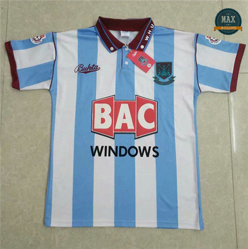 Max Maillots Retro West Ham United 1991-92 Exterieur