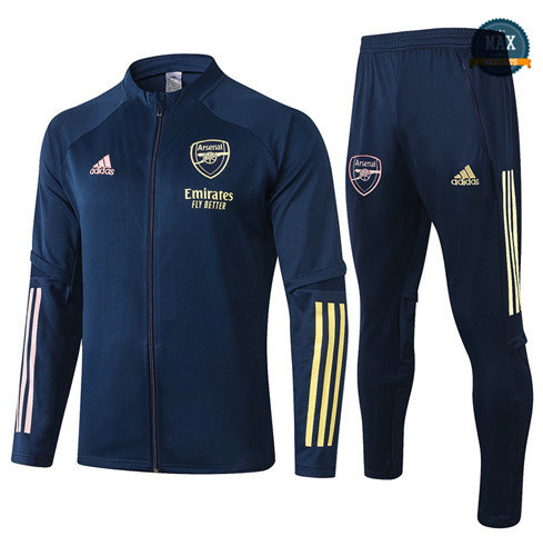 Max Veste Survetement Arsenal 2020/21 Bleu Marine