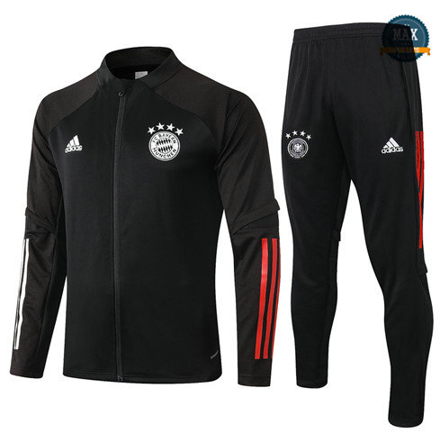 Max Veste Survetement Bayern Munich 2020/21 Noir