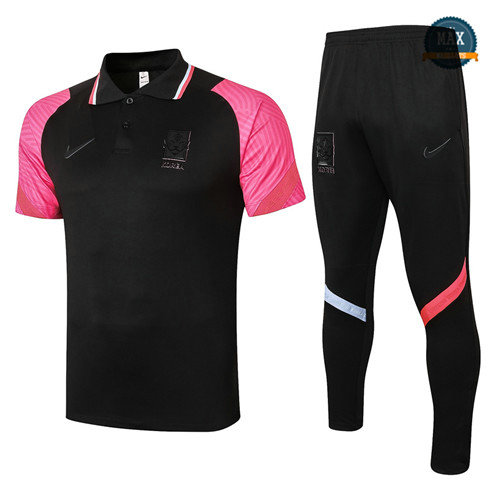 Max Maillot Corée Polo + Pantalon 2020/21 Training Noir