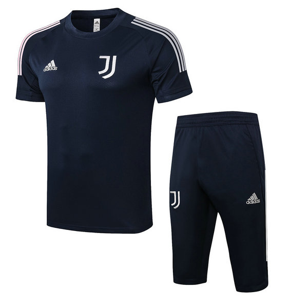 Max Maillots Juventus + Pantalon 3/4 Training 2020/21 Bleu Marine