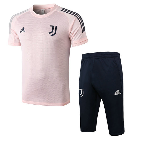 Max Maillot Juventus + Pantalon 3/4 Training 2020/21 Rose