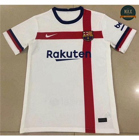 Max Maillots Barcelone Blanc/Rouge classic 2020/21