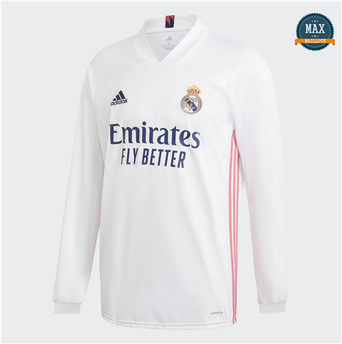 Max Maillots Real Madrid Domicile Manche Longue 2020/21