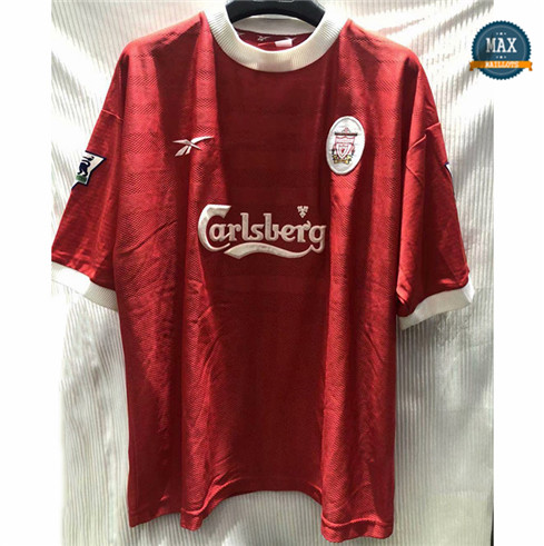 Max Maillot Retro Liverpool 1998 Domicile