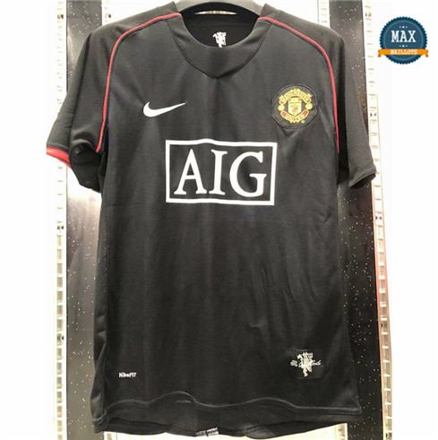 Max Maillots Classic Manchester United 2007-08 Exterieur