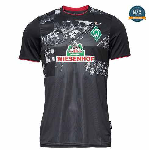 Max Maillots Werder Brême Third 2020/21 Noir