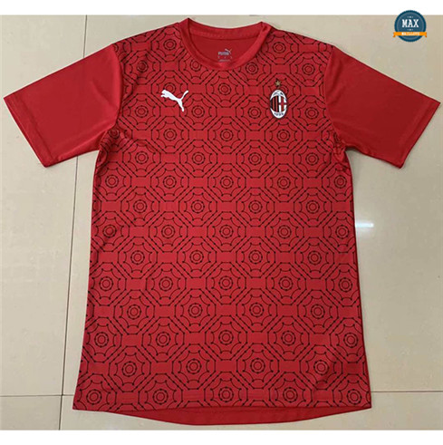 Max Maillots AC Milan training Rouge 2020/21