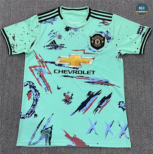 Max Maillot Manchester United Bleu 2020/21