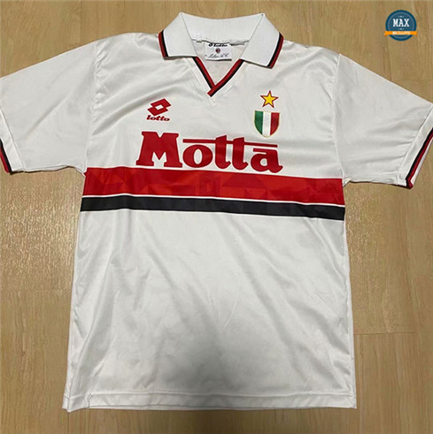Max Maillots Rétro AC Milan 1992-94 Exterieur