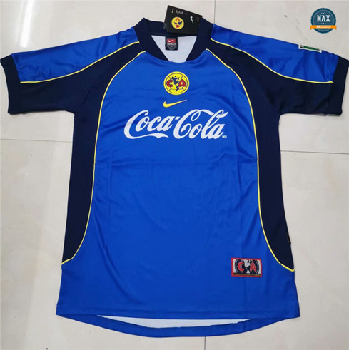 Max Maillots Rétro CF America 2001-02 Bleu