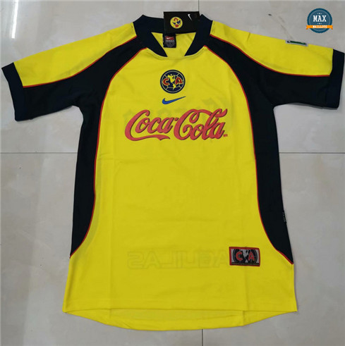 Max Maillot Rétro CF America 2001-02 Jaune