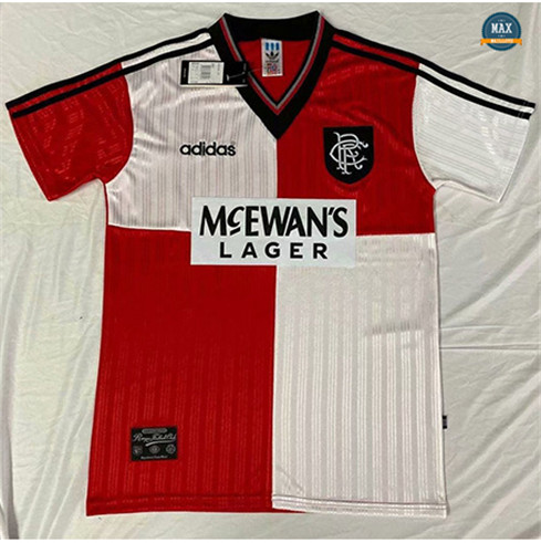 Max Maillots Rétro Rangers 1995-96 Domicile