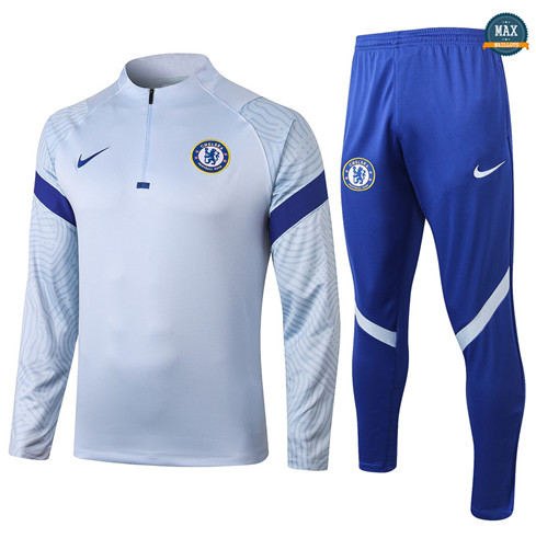 Max Survetement Chelsea 2020/21 Gris clair