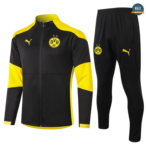 Max Veste Survetement Borussia Dortmund 2020/21 Noir