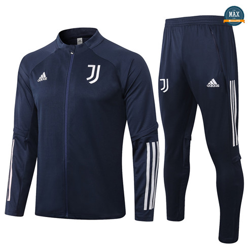 Max Veste Survetement Enfant Juventus 2020/21 Bleu Marine