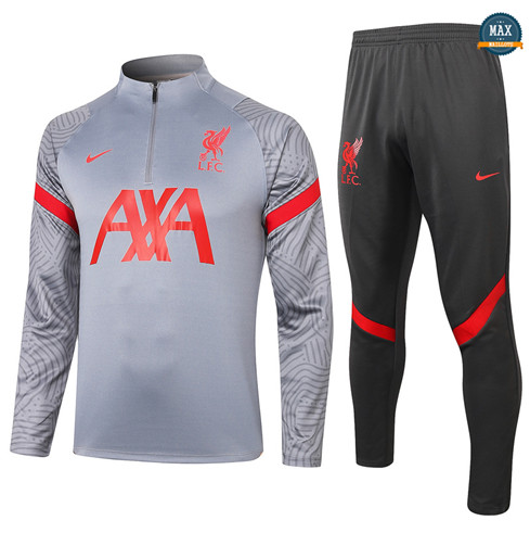 Max Survetement Liverpool 2020/21 Gris clair