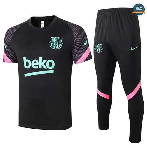 Max Maillots Barcelone + Pantalon 2020/21 Training Noir