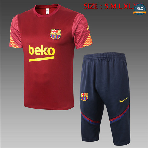 Max Maillot Barcelone + Pantalon 3/4 Training 2020/21 Bordeaux