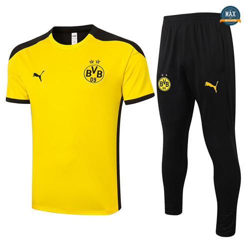 Max Maillot Borussia Dortmund + Pantalon 2020/21 Training Jaune