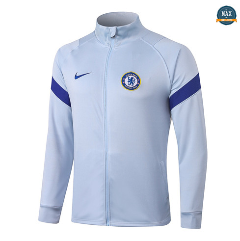 Max Veste Chelsea 2020/21 Col Haut Gris clair