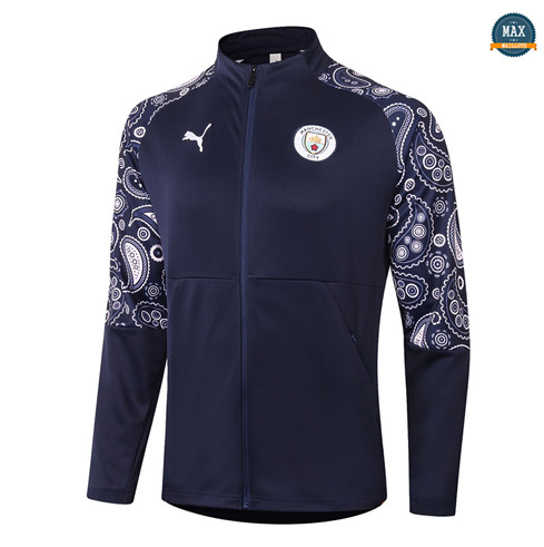 Max Veste Manchester City 2020/21 Bleu Marine