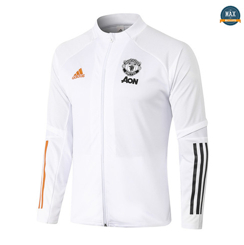 Max Veste Manchester United 2020/21 Blanc