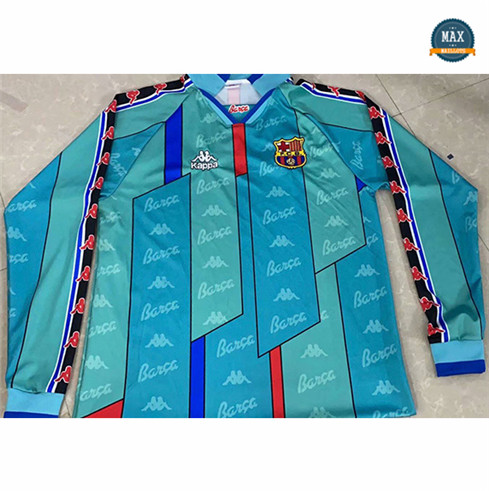 Max Maillots Rétro 1996-97 Barcelone Exterieur Manche Longue fiable