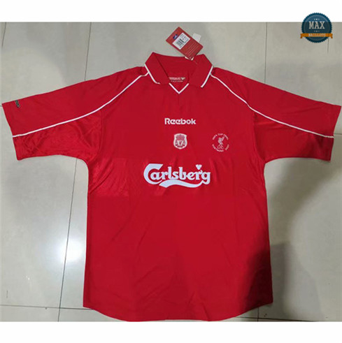 Max Maillot Rétro 2000-02 Liverpool Domicile fiable