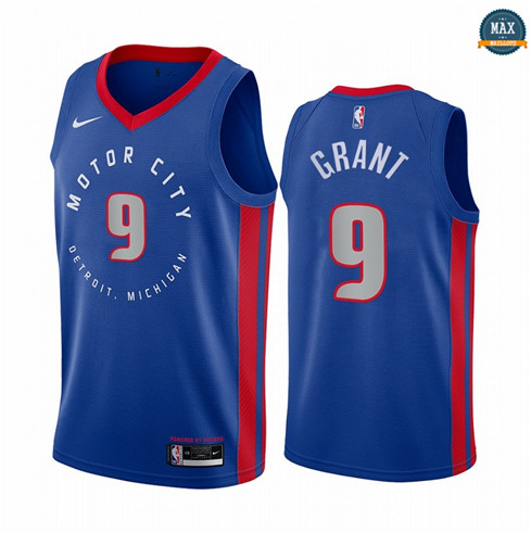 Max Maillot Jerami Grant, Detroit Pistons 2020/21 - City Edition