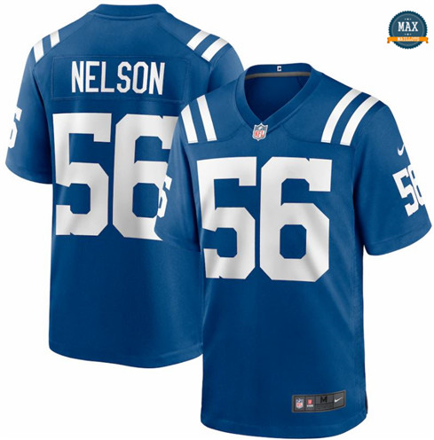 Max Maillot Quenton Nelson, Indianapolis Colts - Royal