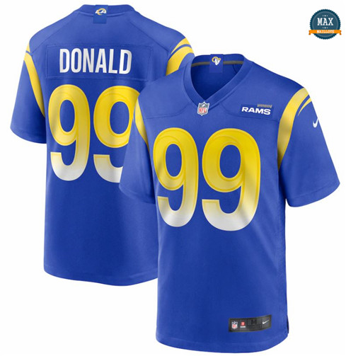 Max Maillot Aaron Donald, Los Angeles Rams - Royal