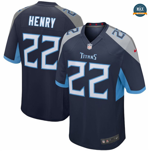 Max Maillot Derrick Henry, Tennessee Titans - Bleu Marine