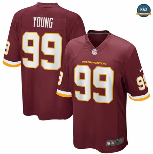 Max Maillot Chase Young, Washington Football Team - Burgundy