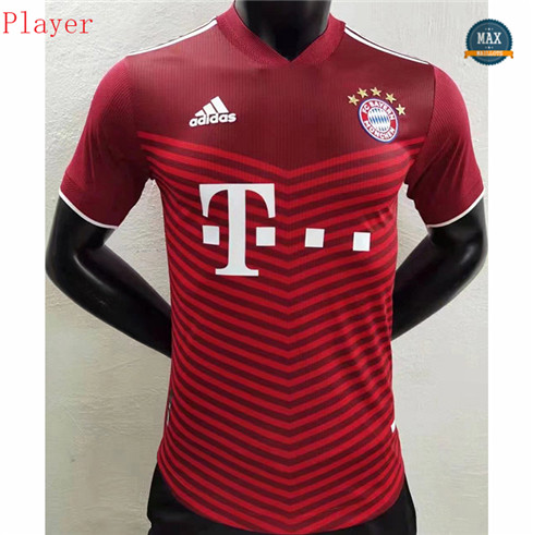 Max Maillot Player Version 2021 Bayern Munich Domicile