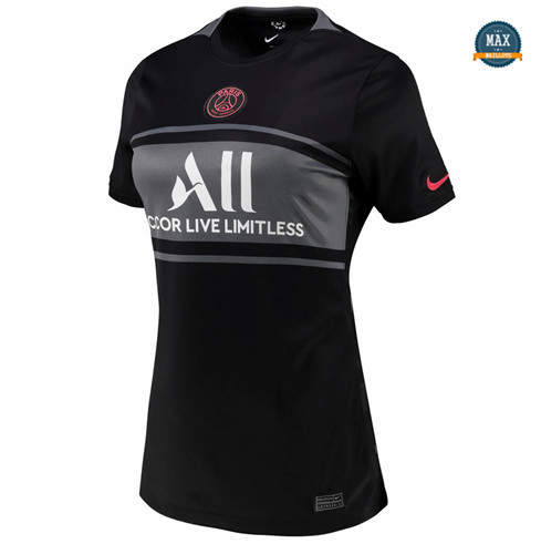 Max Maillot PSG Femme Third 2021