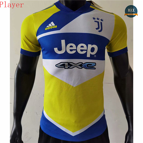 Max Maillot Player Version 2021 Juventus Jaune