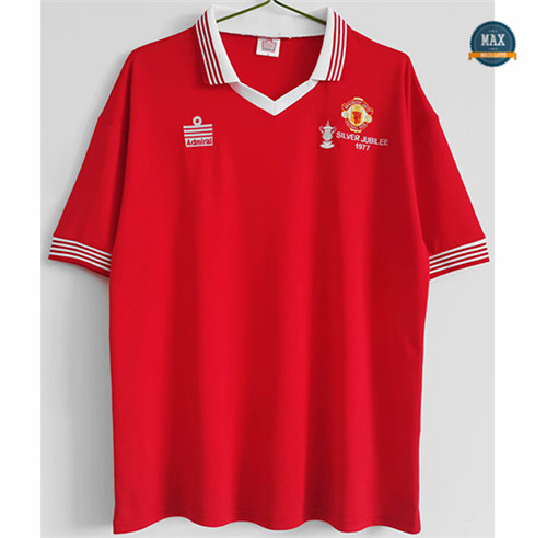 Max Maillot Retro 1977 Manchester United Domicile