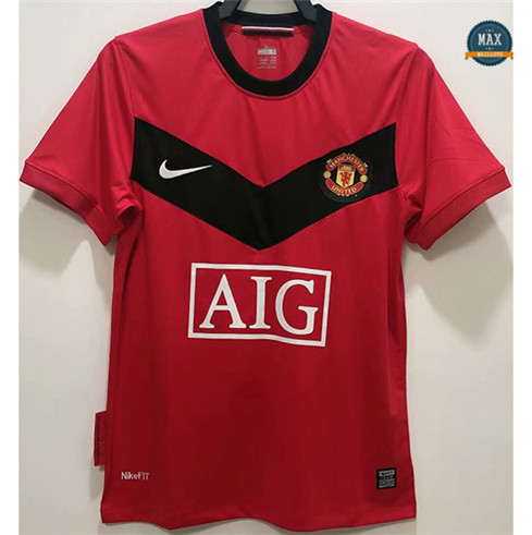 Max Maillot Retro 2010 Manchester United Domicile